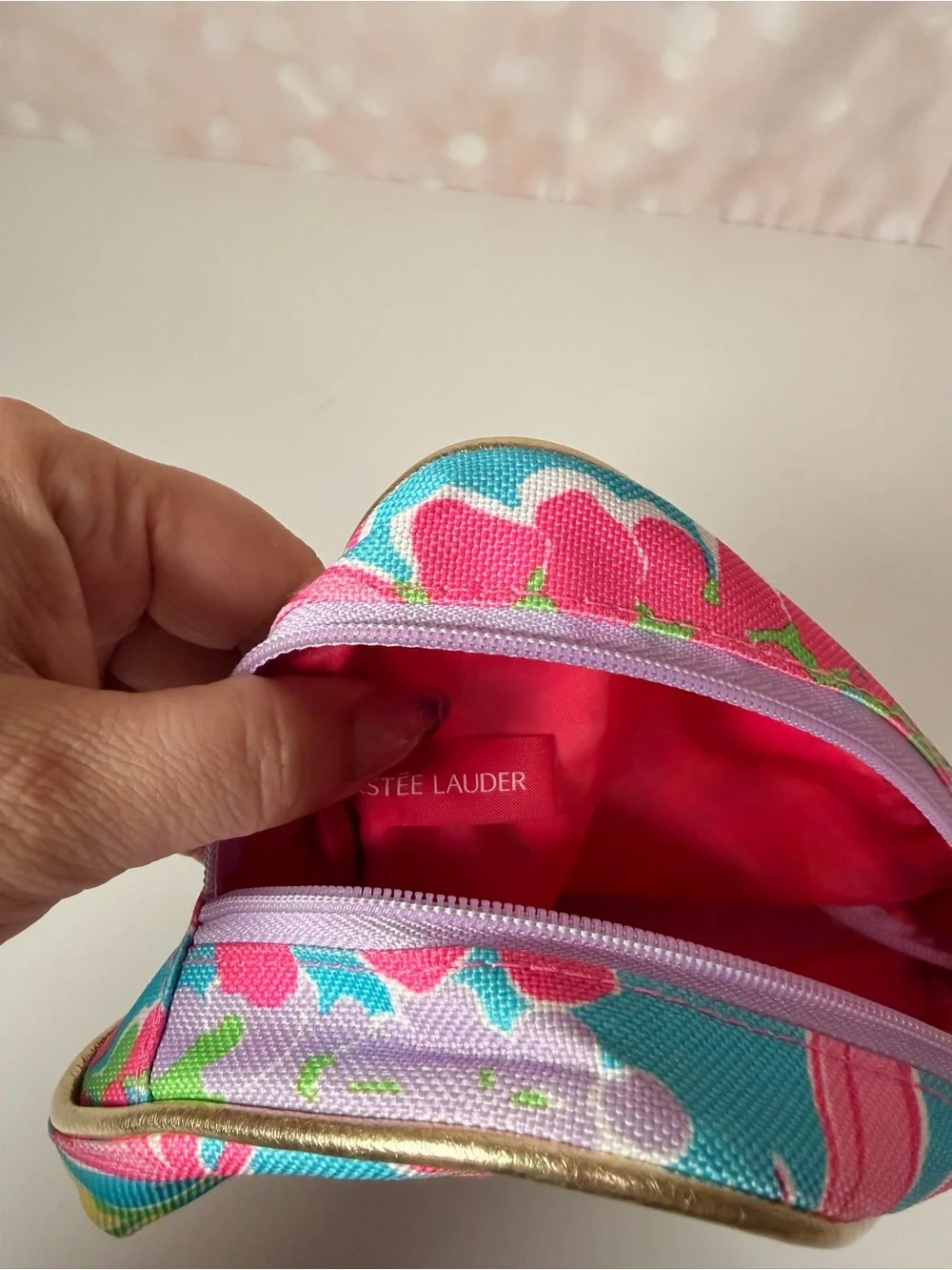 LILLY PULITZER Estēe Lauder Cosmetics Bag